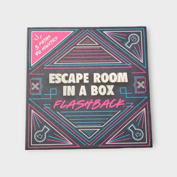 Escape Room in A Box Flashback Board Game (Mattel) - Picture 1 of 2